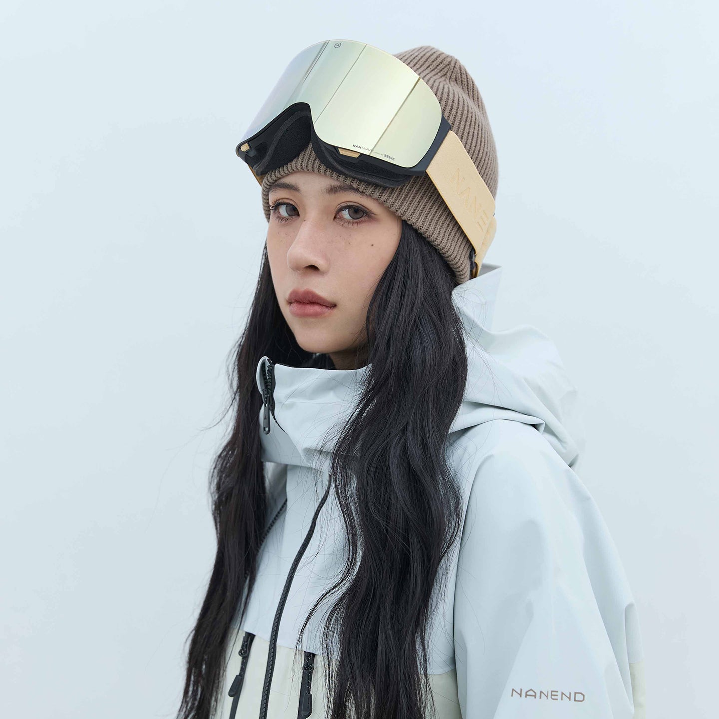 NANEND ZEISS Ski Goggles Dual Lens with OTG NG17pro