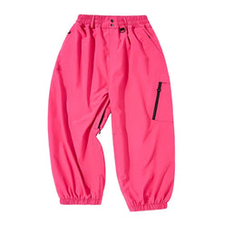 NANEND New Snowboard Ski Pants Women's 3L Full-pressure Glue Loose Waterproof Professional Thickened Men's Ski Pants