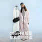 NANEND Ski Suit Women's 2024 New Loose Waterproof Veneer Thickened 3L Full Pressure Glue Pink Pants Suit