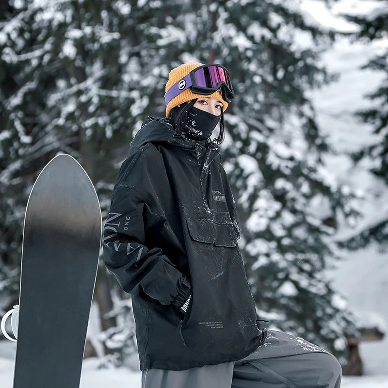スノーウェア　NANDN Nandn Snowboard Ski Suit Women's 2023 New Niche Professional