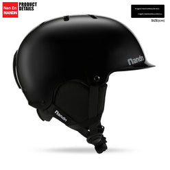 NANEND  ski helmet single and double board thermal collision helmet for men and women