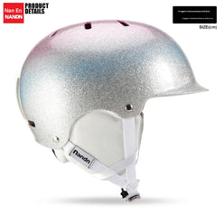 NANEND  ski helmet single and double board thermal collision helmet for men and women