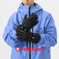 NANEND New Ski Gloves Professional Veneer Gold Standard P Cotton Five Fingers Thickened Waterproof and Warm NS5015