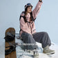 NANEND snowboard ski pants women's 3L full-pressure glue new snow pants waterproof and wear-resistant velvet men's snow pants