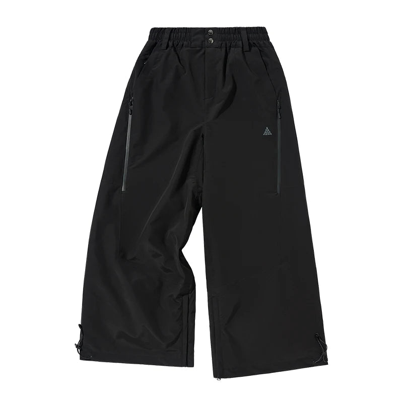NANEND snowboard ski pants women's 3L full-pressure glue new snow pants waterproof and wear-resistant velvet men's snow pants