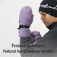 NANEND Primaloft Gold Label P Cotton Powder Long Ski Gloves for Men and Women