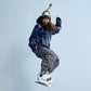 NANEND New Ski Suit Women's Loose Ski Suit Waterproof Windproof Warm Jacket Snowboard Snow Jacket