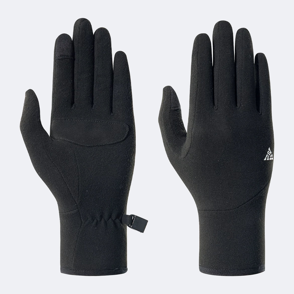 Touchscreen-Compatible Fleece Ski Glove Liners