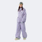 Women's 3L Fully Seam-Sealed Waterproof Ski Suit Set (Thickened, Loose Fit)