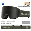 NANEND 25-year-old ZEISS framed flip-up double-layer anti-fog ski goggles NG24 PRO