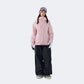 Skyline NOVA Insulated Snowboard Suit Set – Unisex (Cloud Ice Pink Jacket + Black Pants) - NANEND