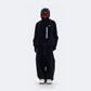 Black Warrior Reflective Trim Hard Shell Ski Suit Set – Unisex