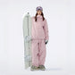Skyline NOVA Insulated Snowboard Suit Set – Unisex (Cloud Ice Pink Jacket + Cloud Ice Pink Pants) - NANEND