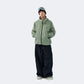 Watercolor Series 3L Insulated Ski Suit Set – Unisex (Pine Sage Green Jacket + Black Pants) - NANEND