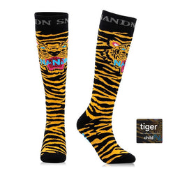 NANEND Children's warm, extra long and thick cartoon pattern cotton socks for outdoor sports