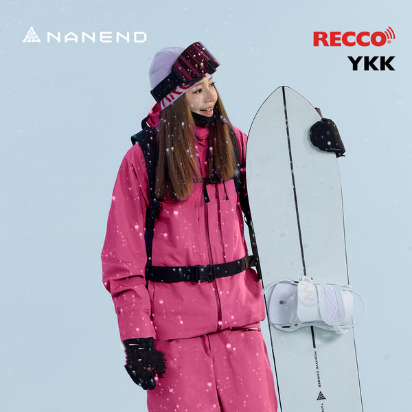 Nanend Skyline LITE 25 new 3L hard shell ski suit men's and women's RECCO single board jacket