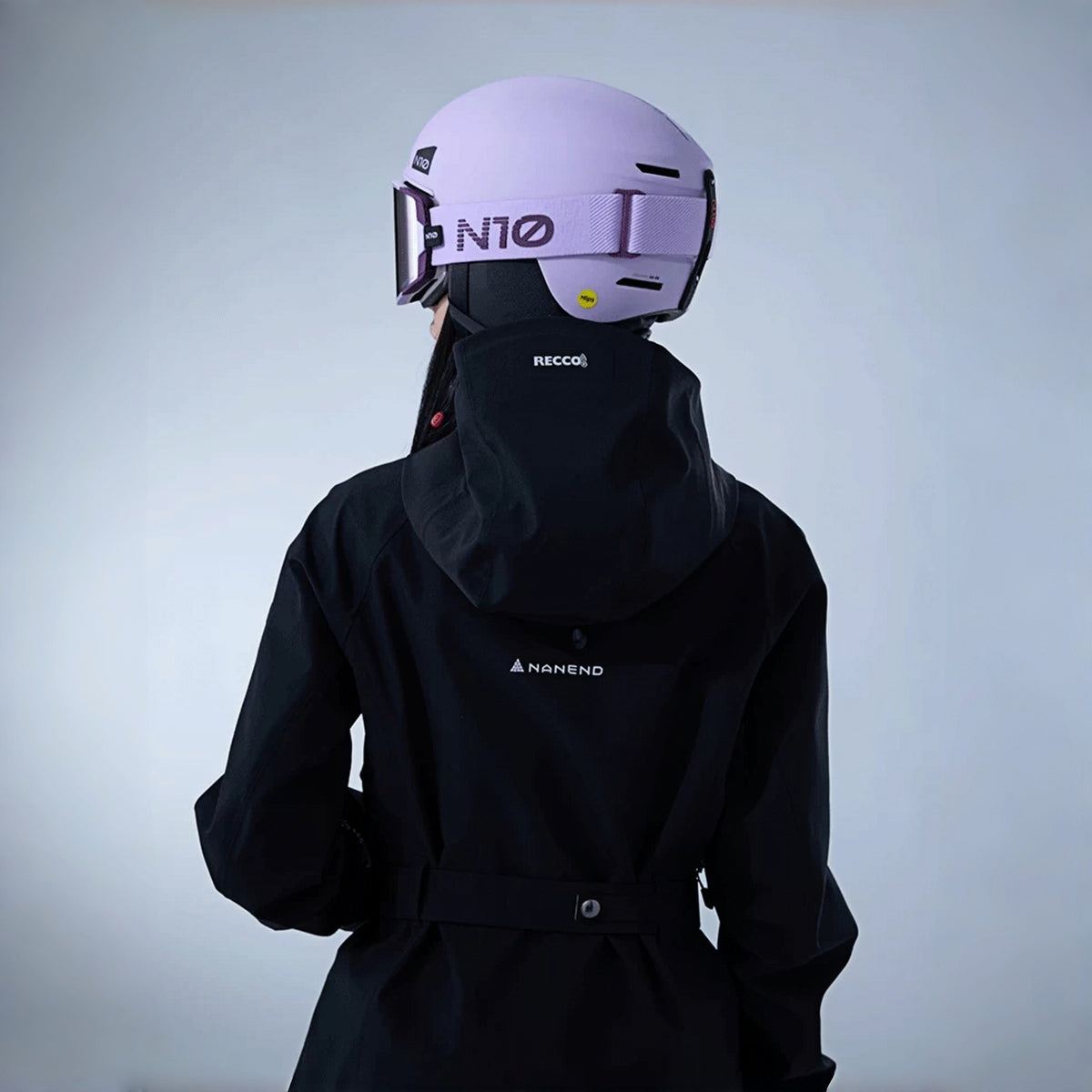 N10 SLIDE PRO Lightweight Mips Snow Helmet (Yunmeng Purple) – NANEND
