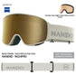 NANEND 25-year-old ZEISS framed flip-up double-layer anti-fog ski goggles NG24 PRO