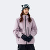 3L Waterproof Ski Jacket with Insulation – Unisex (Pinkish-Purple) – NANEND