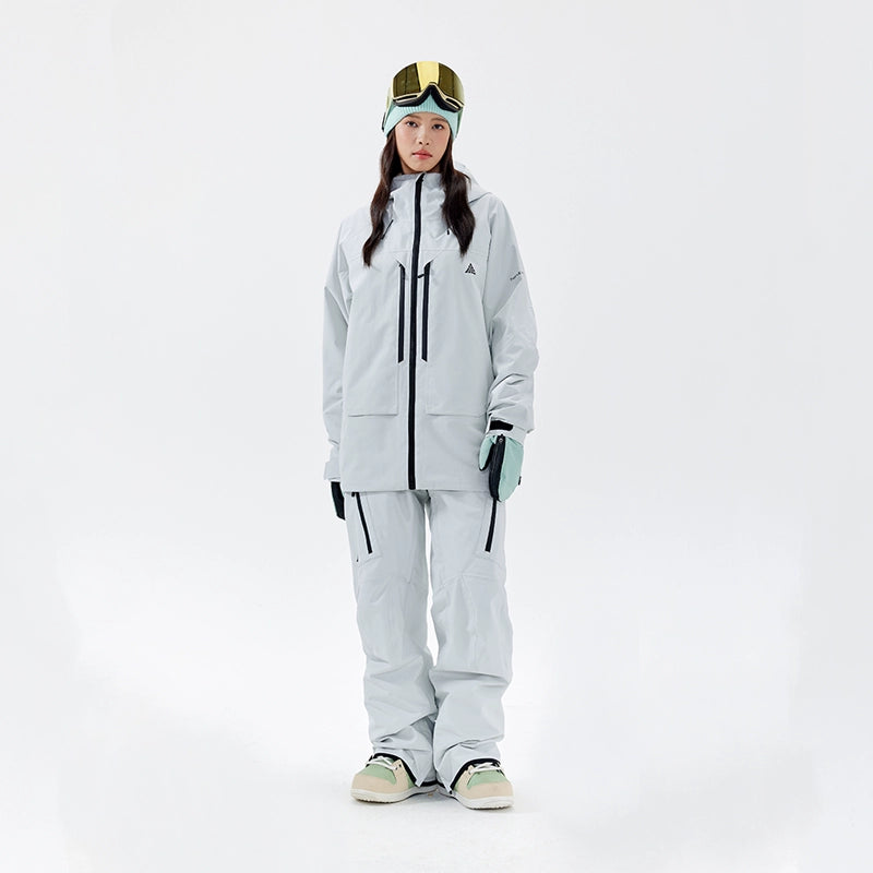 NANEND Snowboard Ski Suit Set Waterproof Warm Rescue Snow Suit Pants Set