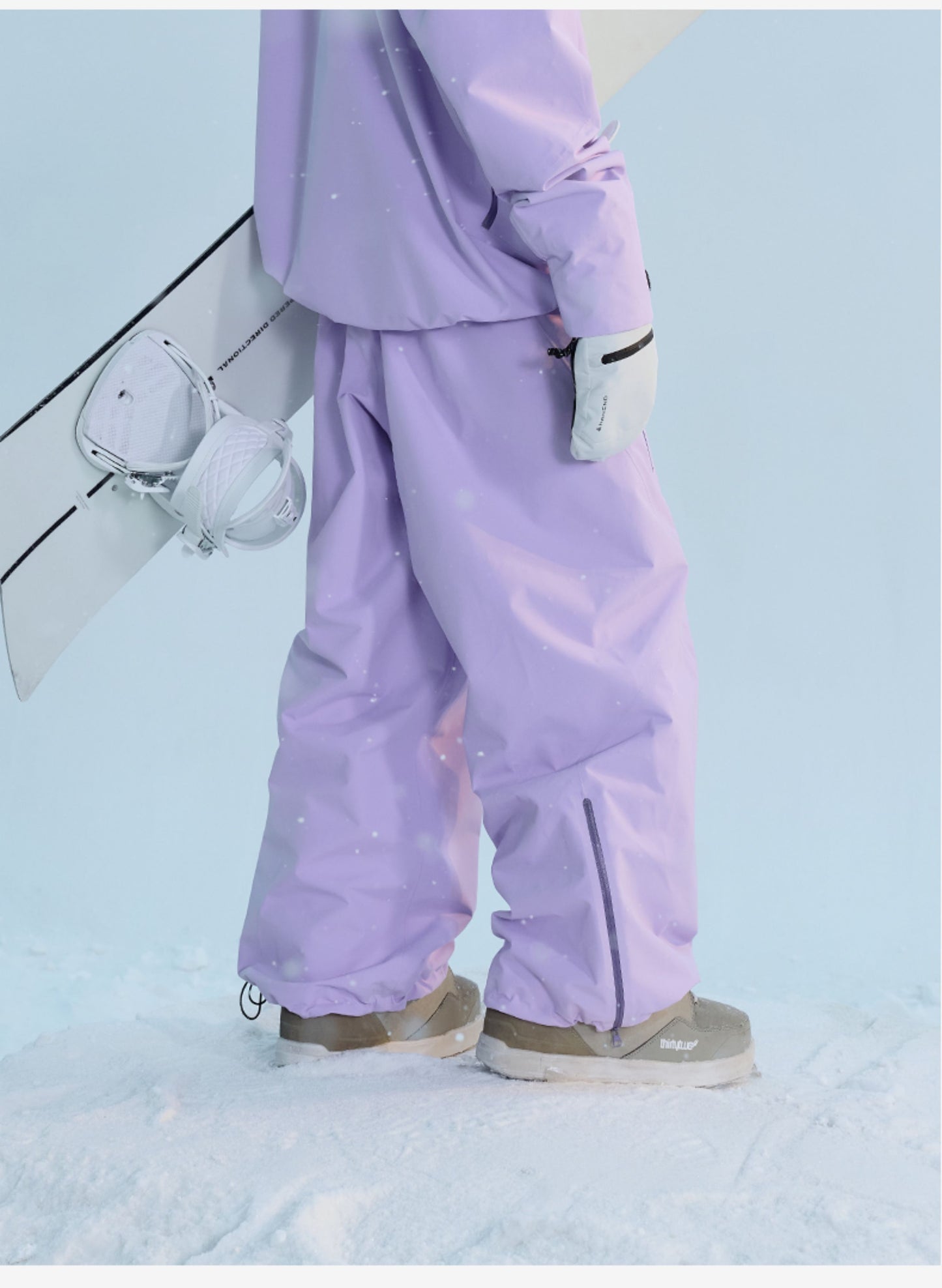 NANEND Skihose Damen 25 Neue Single Board Professionelle 3L Leichte Wind- Und Wasserdicht Outdoor Hängehose