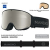 NANEND 25-year-old ZEISS framed flip-up double-layer anti-fog ski goggles NG24 PRO