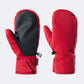 Cinnabar Red ski mittens, product shot - NANEND PrimaLoft® Professional Waterproof Ski Gloves (Cinnabar Red)