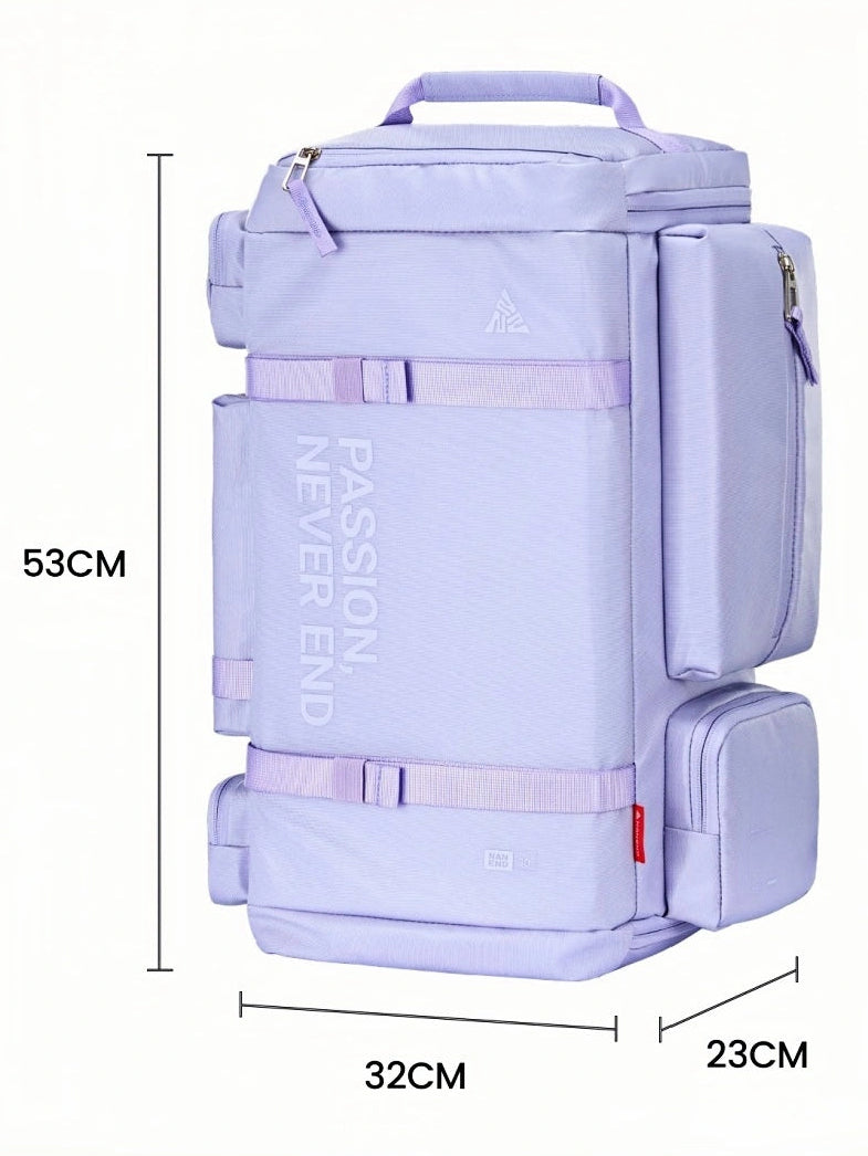 External D-ring attachment point – NANEND 30L Multifunctional Ski Backpack with Wet/Dry Separation Compartment