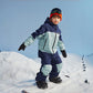 Color-Block Padded Kids' Ski Jacket – Unisex
