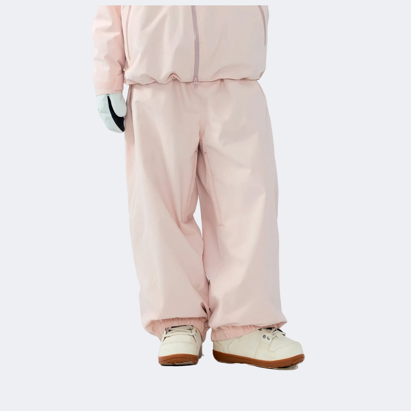 Waterproof Fleece-lined Loose-fit Insulated Snowboard Pants – Unisex