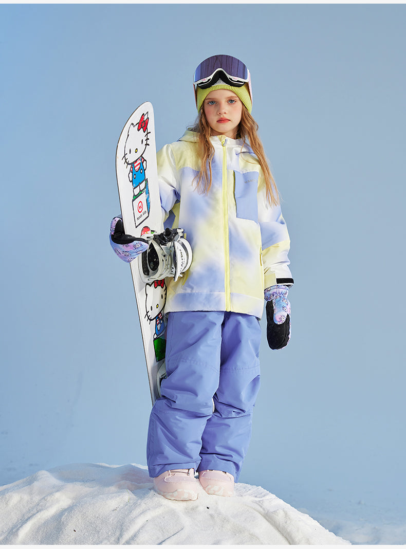 NANEND New children's single board waterproof thickened boys and girls winter ski suit