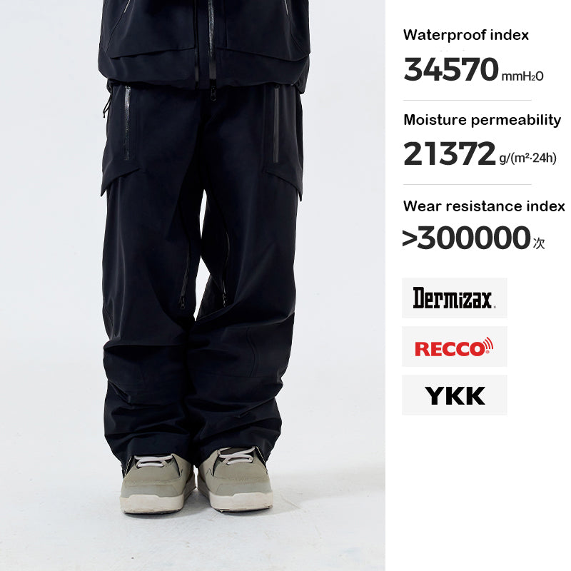 NANEND Skyline PRO 25 new men's and women's snowboard pants waterproof professional high-end mountain outdoor pants