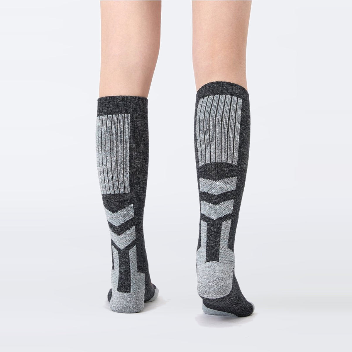 THERMOLITE® Lightweight Quick-Dry Thermal Ski Socks – Unisex – NANEND (Meteorite Limestone)