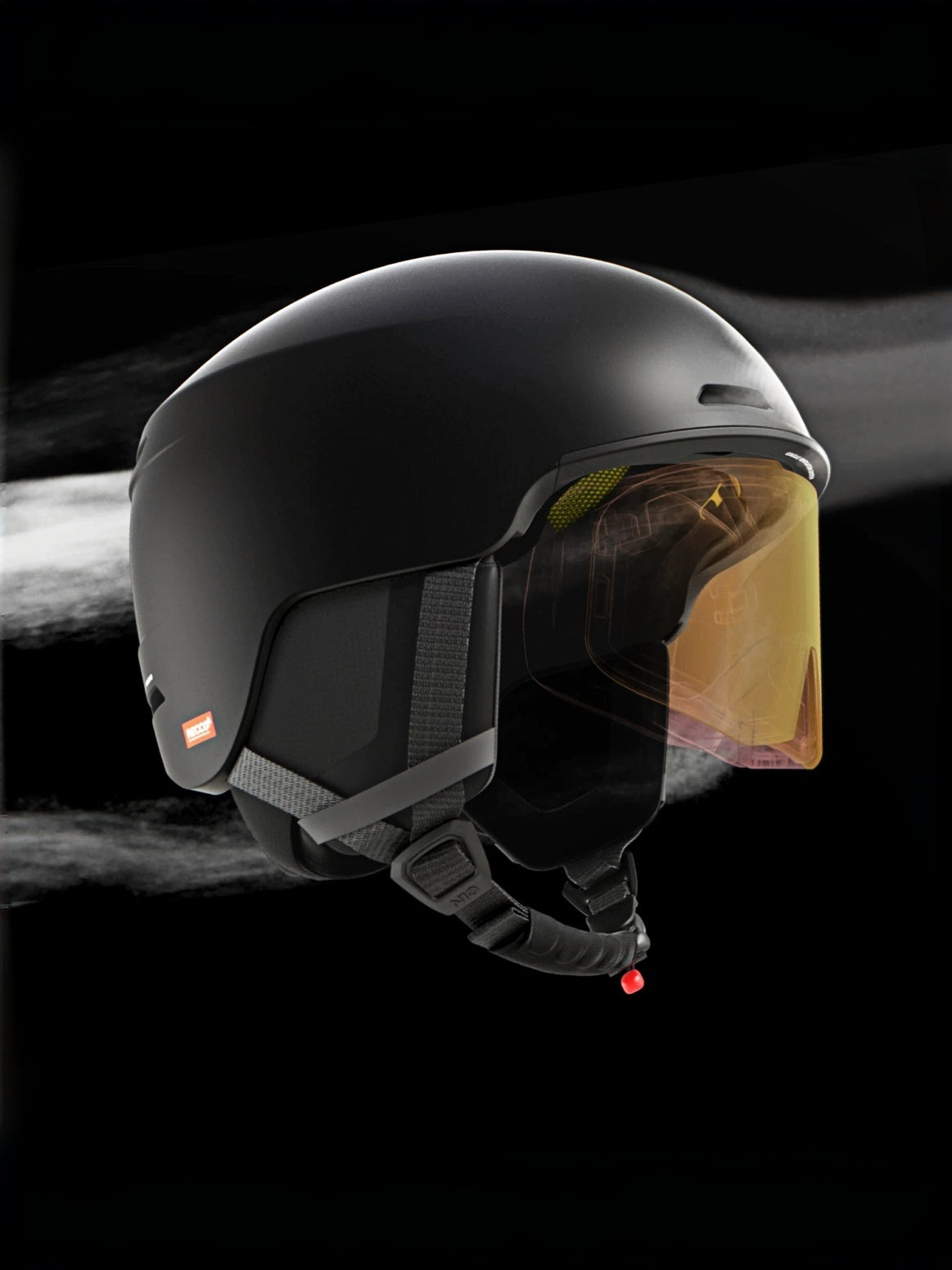 1. Internal air channel ventilation system 2. Goggle ventilation system – NANEND N10 SLIDE PRO Lightweight Snow Helmet