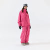 3L Waterproof Insulated Ski Suit Set – Women's – NANEND (Raspberry Pink Jacket + Raspberry Pink Pants)