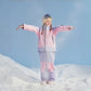 Color-Block Padded Kids' Ski Jacket – Unisex