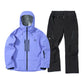 NANEND Snowboard Ski Suit Set Waterproof Warm Rescue Snow Suit Pants Set
