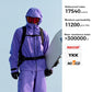 NANEND Skyline LITE 25 new 3L hard shell ski suit men's and women's RECCO single board jacket