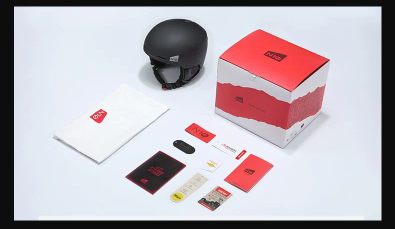 Product Packaging and Accessories – NANEND N10 SLIDE PRO Lightweight Mips Snow Helmet