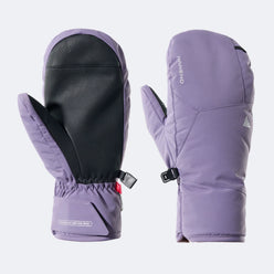 Smoky Purple ski mittens, product shot - NANEND PrimaLoft® Professional Waterproof Ski Gloves (Smoky Purple)