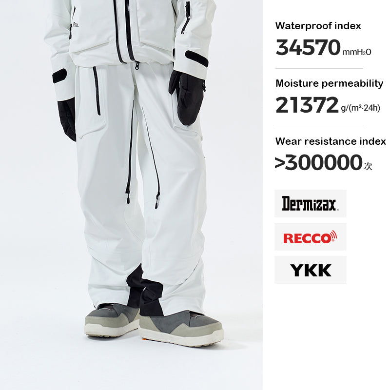 NANEND Skyline PRO 25 new men's and women's snowboard pants waterproof professional high-end mountain outdoor pants