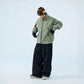 Watercolor Series 3L Insulated Ski Suit Set – Unisex (Pine Sage Green Jacket + Black Pants) - NANEND