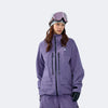Skyline NOVA Series Insulated Waterproof Ski Jacket – Unisex (Smoky Purple) - NANEND