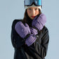 NANEND Primaloft Gold Label P Cotton Powder Long Ski Gloves for Men and Women