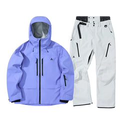 NANEND Snowboard Ski Suit Set Waterproof Warm Rescue Snow Suit Pants Set