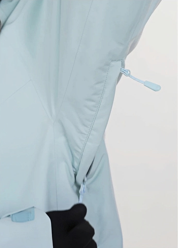 Underarm zippered ventilation system – NANEND Prismatic Series Insulated Ski Jacket