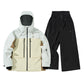 NANEND New 3L Spliced Snowboard Ski Suit Set, High Wear-resistant Waterproof Warm Snow Suit for Men and Women