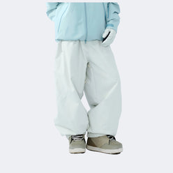 Waterproof Fleece-lined Loose-fit Insulated Snowboard Pants – Unisex