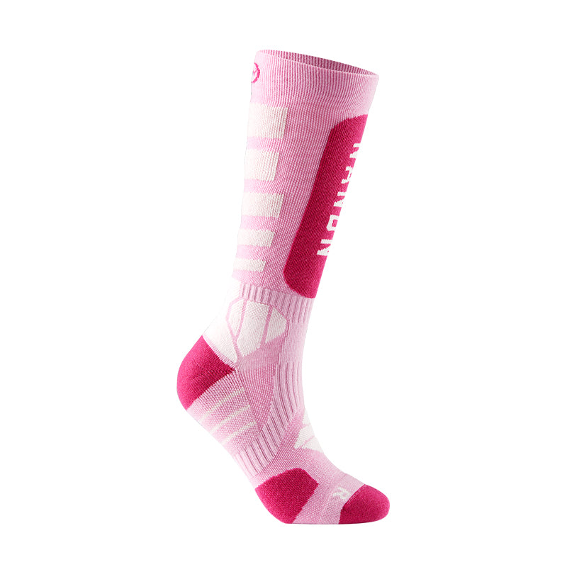 NANEND Merino wool warm professional compression extra long men's & women's ski socks