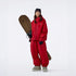 Skyline NOVA Insulated Snowboard Suit Set – Unisex (Cinnabar Red Jacket + Cinnabar Red Pants) – NANEND
